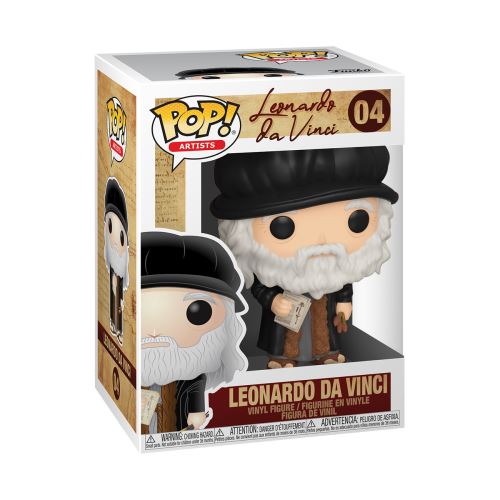 Funko Pop! Artists - Leonardo Da Vinci 04 Funko Pop! Artists - Leonardo Da Vinci 04