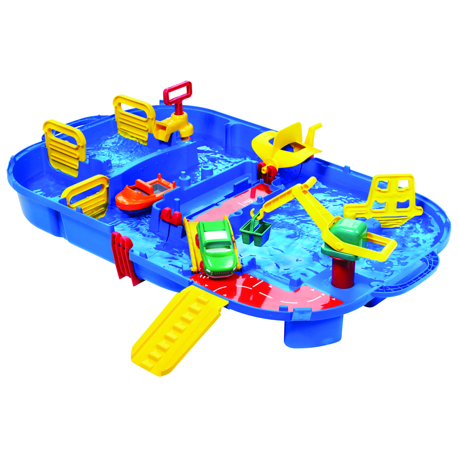 Aquaplay 1516 Lock Box, draagkoffer met haven en sluisset