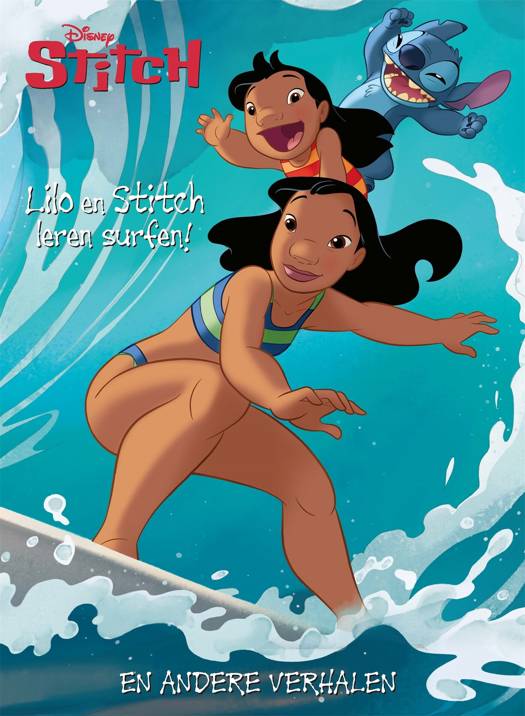 Lilo en Stitch leren surfen +3j