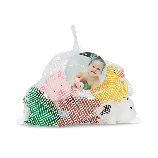 Isabelle Laurier Badeendjes set 5 stuks - Varken/Koe/Eend/Kikker/Paard