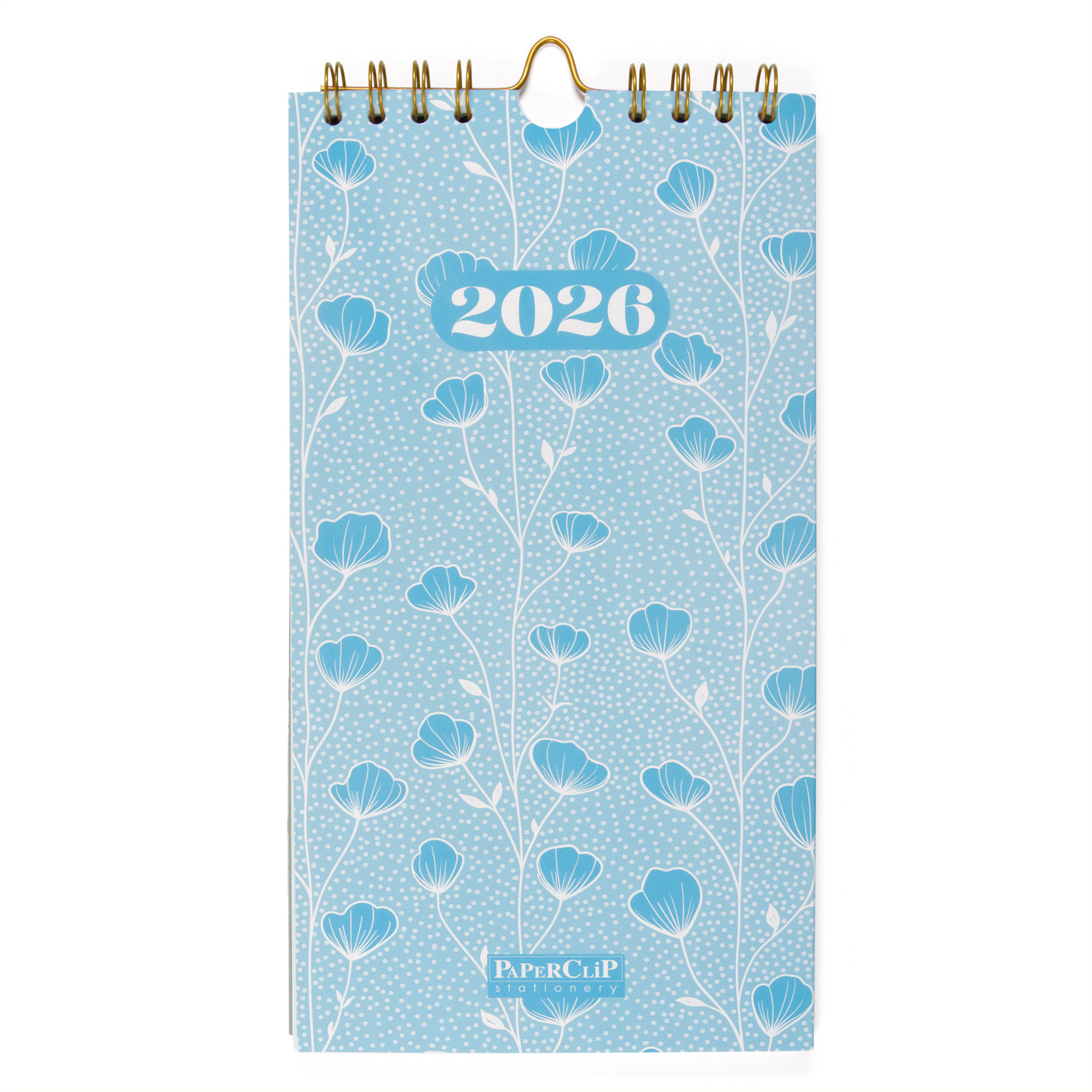 Paperclip Weekkalender 2026 Freestyle Wire-O 15.5x28.8 cm