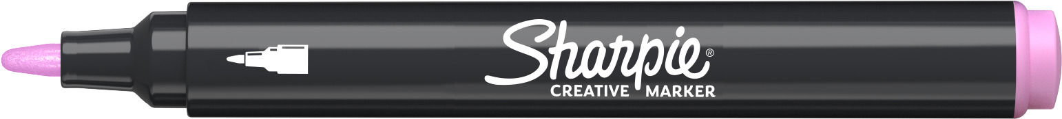 Sharpie Permanent Marker Creative Acrylic Ronde Punt Roze