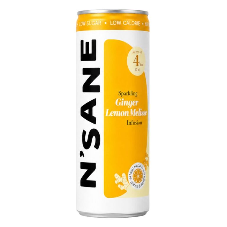 N'sane Ginger Lemon Melisse 250ml - Ready To Drink