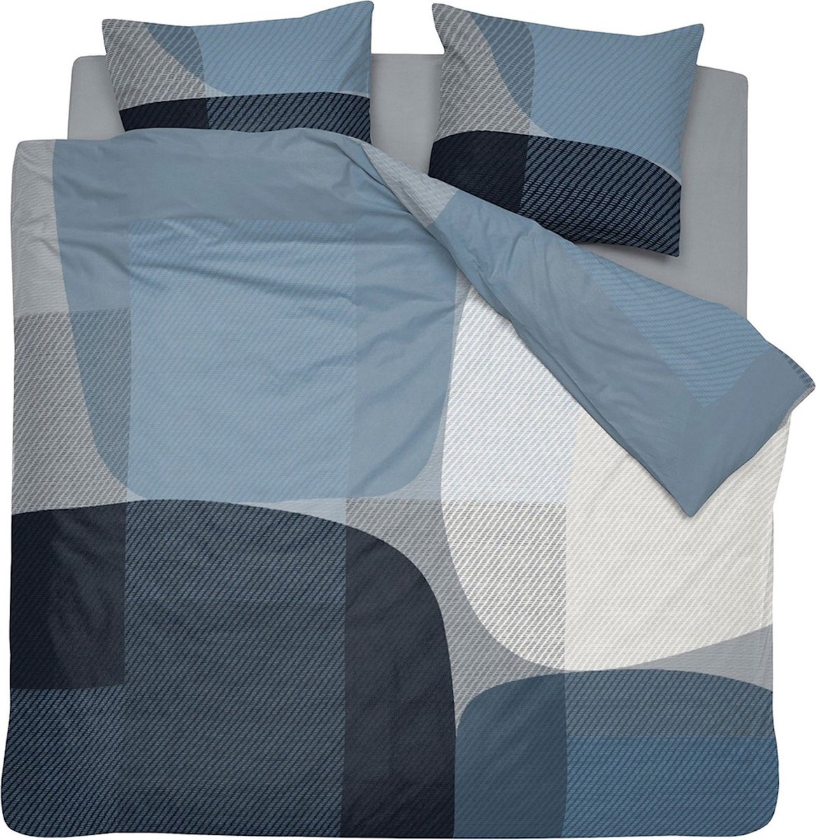 Damai Dekbedovertrekset Moore Satijn Midnight Blue - 260x220 cm