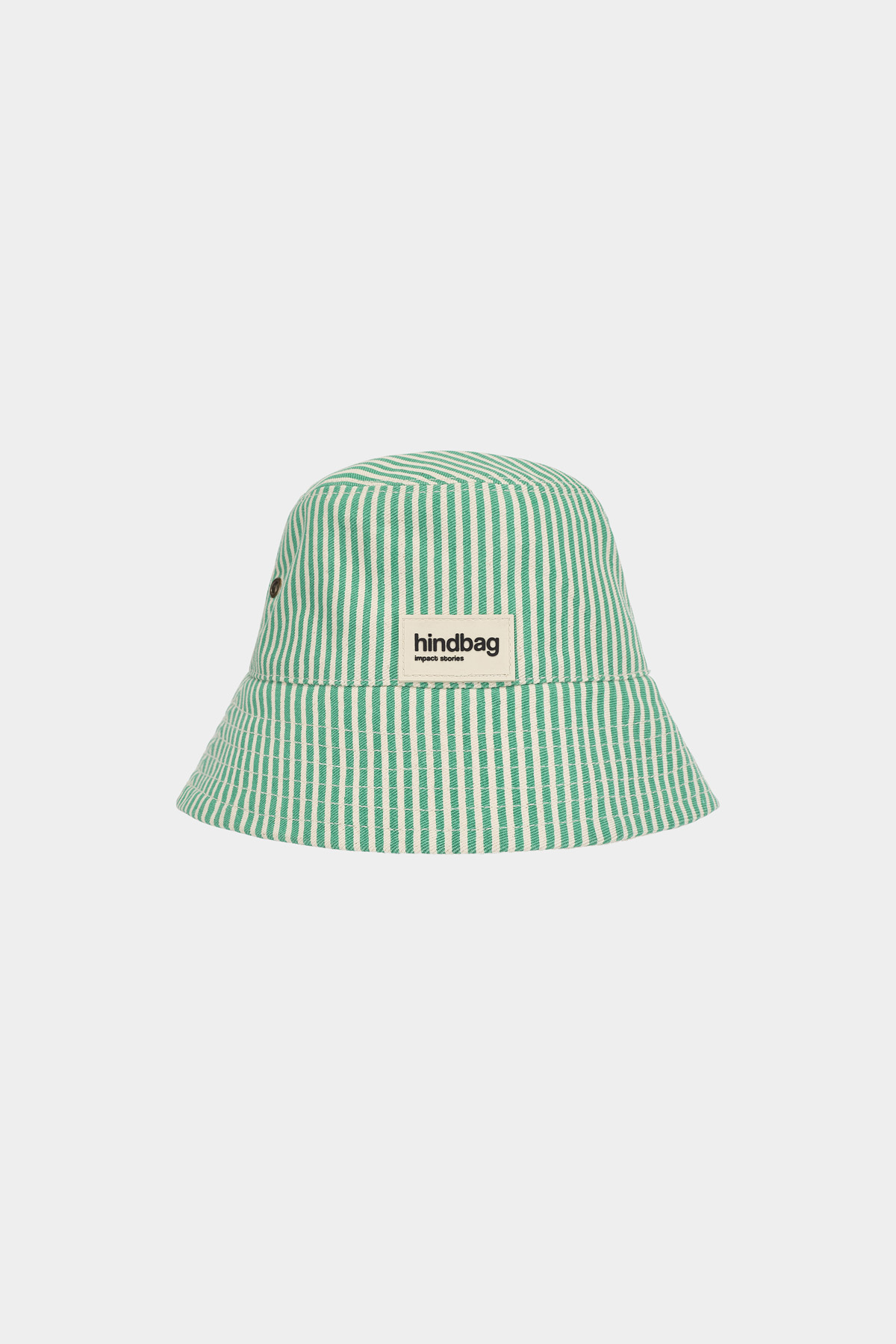 Hindbag Bob Zonnehoed Thin Green Stripes Unisex