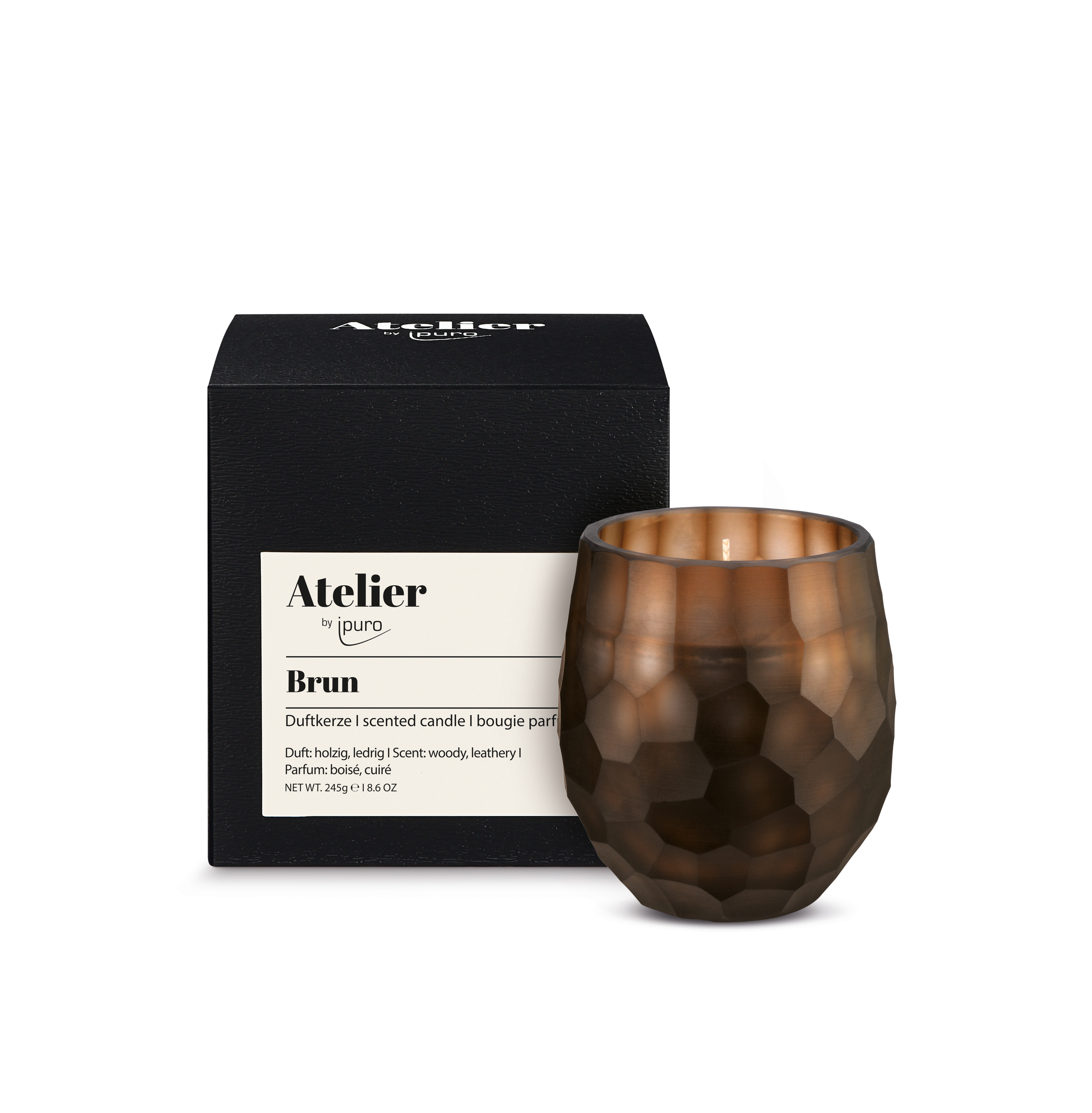 Atelier by Ipuro Geurkaars Brun 245g
