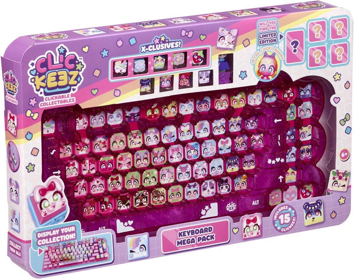 Clickeez - Keyboard  Controller met 15 Clikeez + sleutelhanger