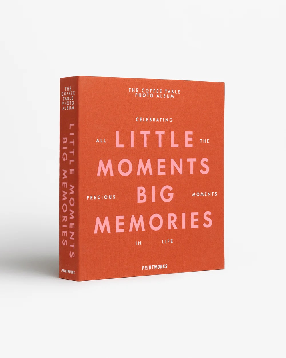 Printworks Fotoalbum Little Moments Big Memories - 24.5x27x5 cm - Oranje