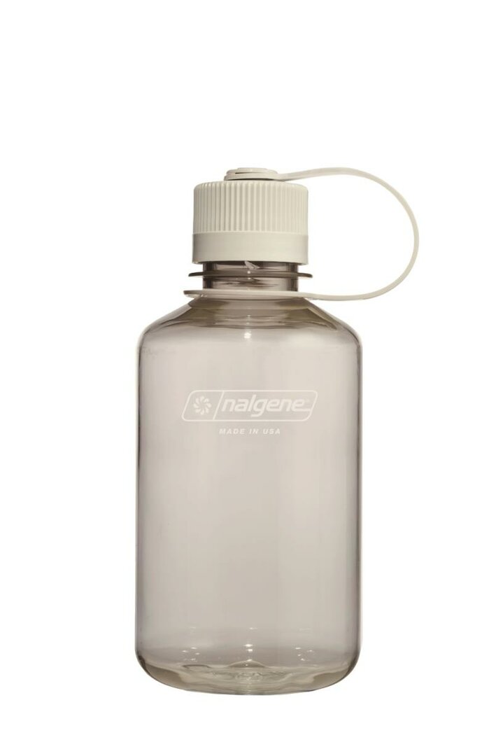 Nalgene Drinkfles Narrow-Mouth 500ml Cotton Lekvrij - Vaatwas en Diepvriesbestendig