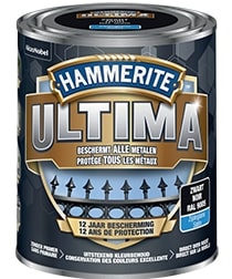 Hammerite Ultima Zijdeglans 250 ml Kleur 9016 Wit