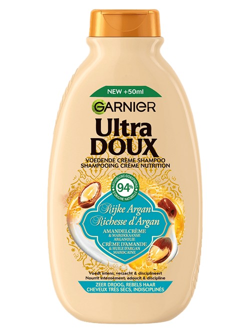 Garnier Ultra Doux Shampoo Rijke Argan 300 ml