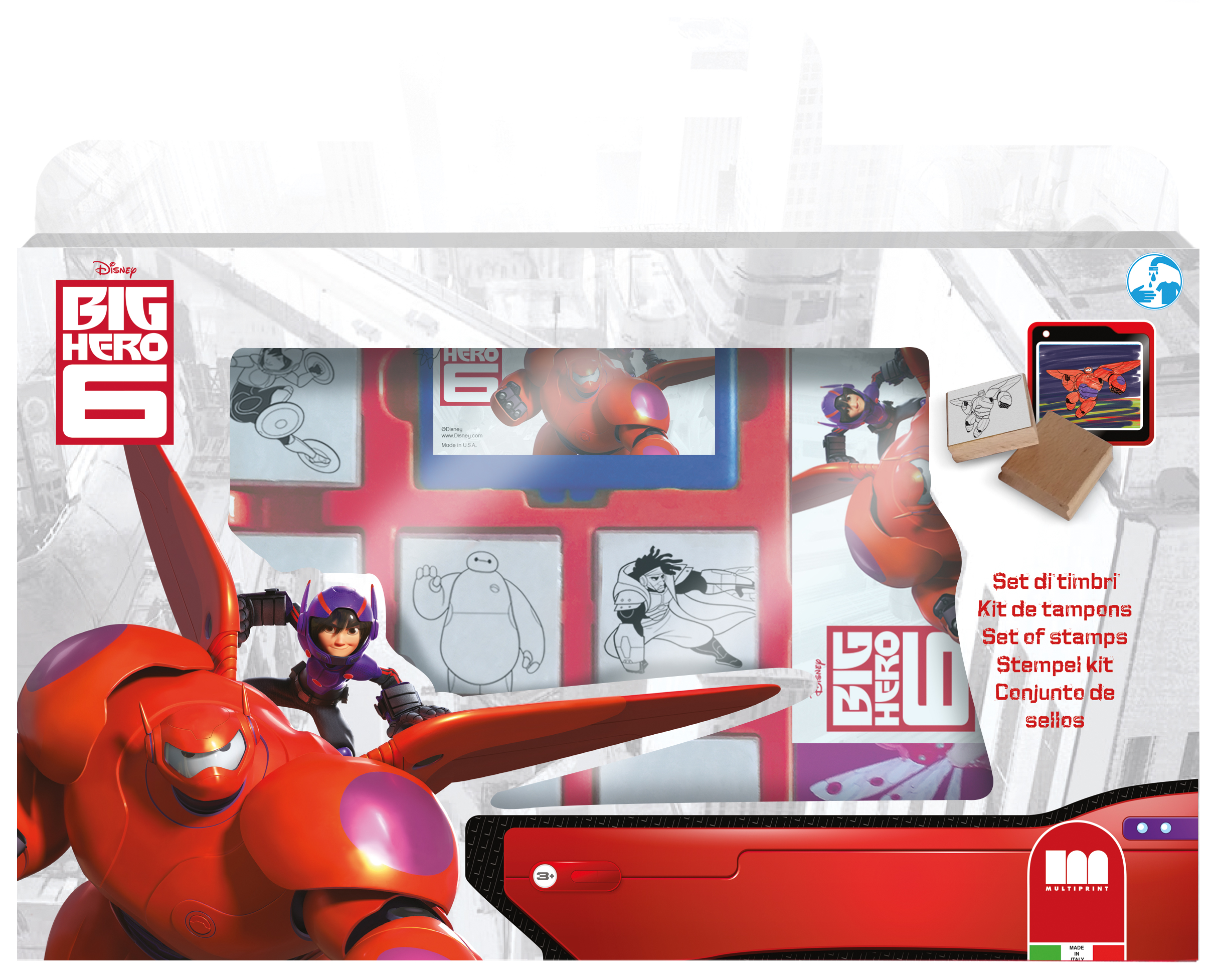 Big Hero 6 Multiprint Stempeldoos