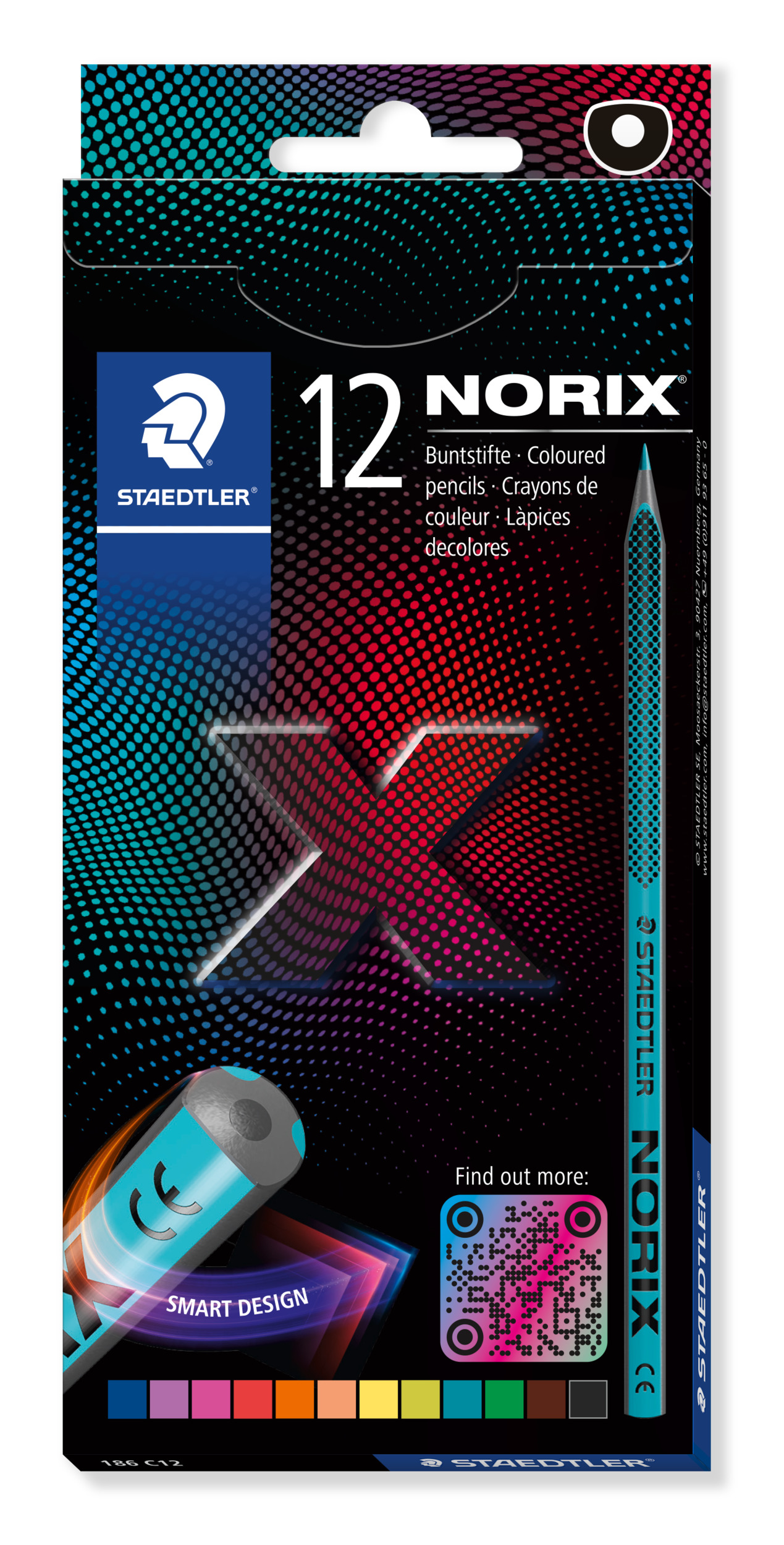 Staedtler Kleurpotloden Norix 12 stuks - Blister