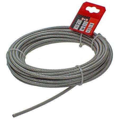 Mack Staalkabel PVC Ontmanteld 4-5 mm - 10 m