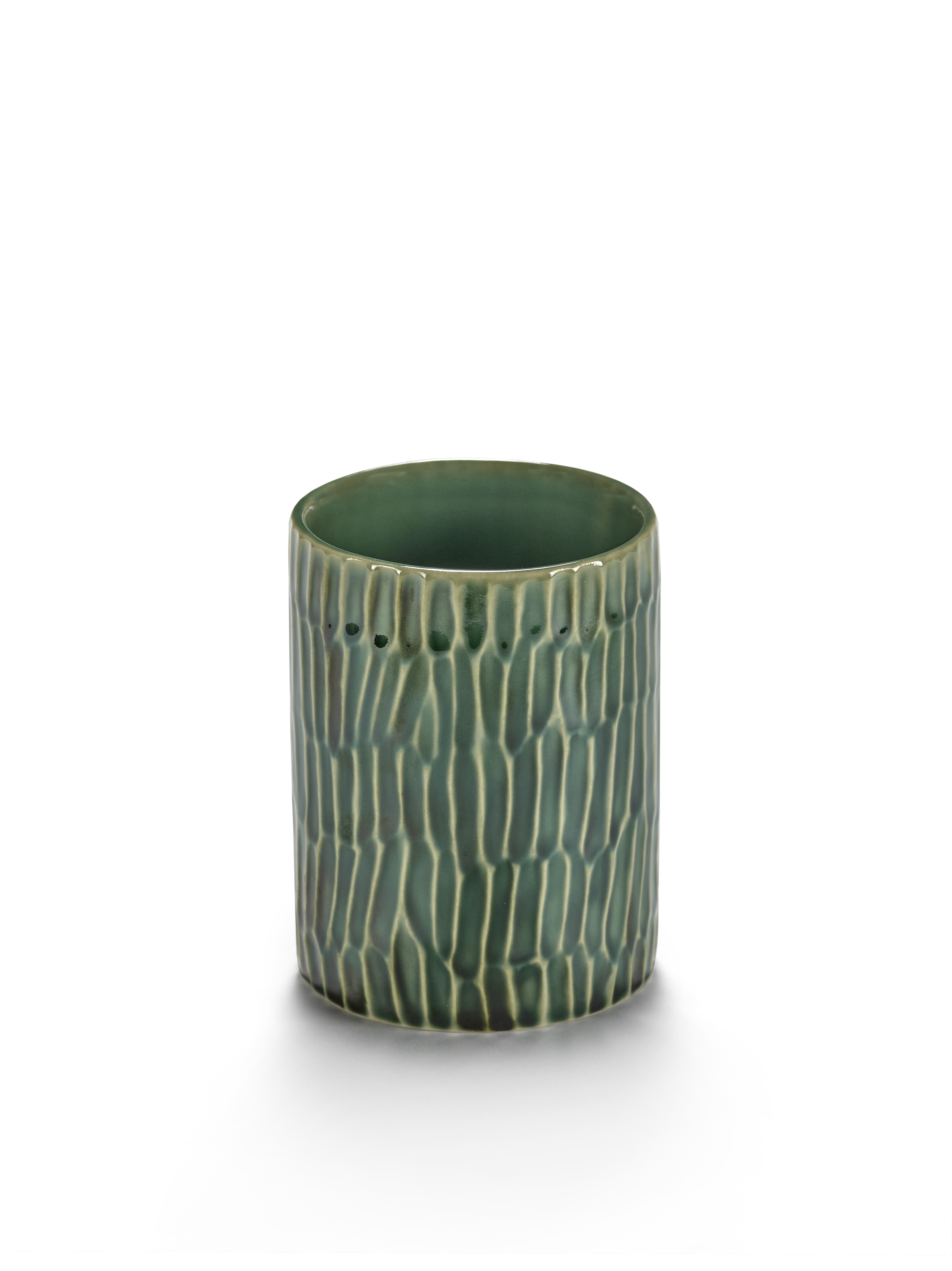 Serax Vaas Green Verde Lanza 8.5x11 cm - Aardewerk - by Pascale Naessens