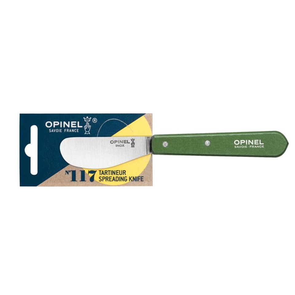 Opinel Botermes Nr.117 Paysage Khaki 6.5cm - Glad