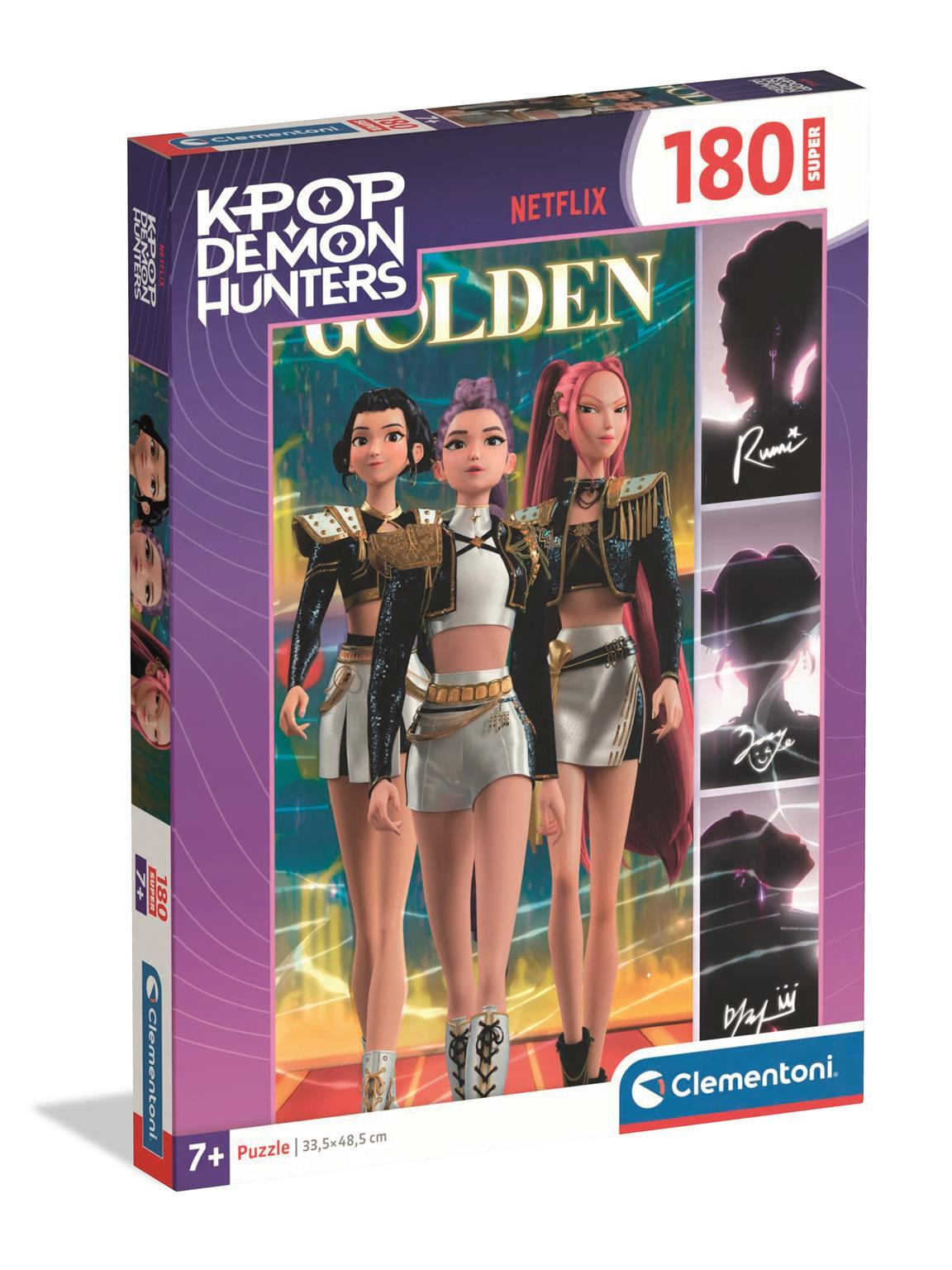 Clementoni Puzzel KPop Demon Hunters - 180 Stuks Super