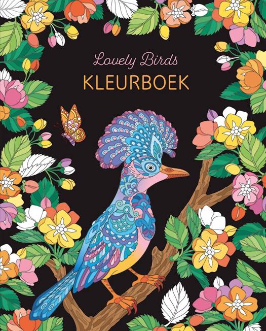 Kleurboek Lovely Birds Kleuren voor Volwassenen
