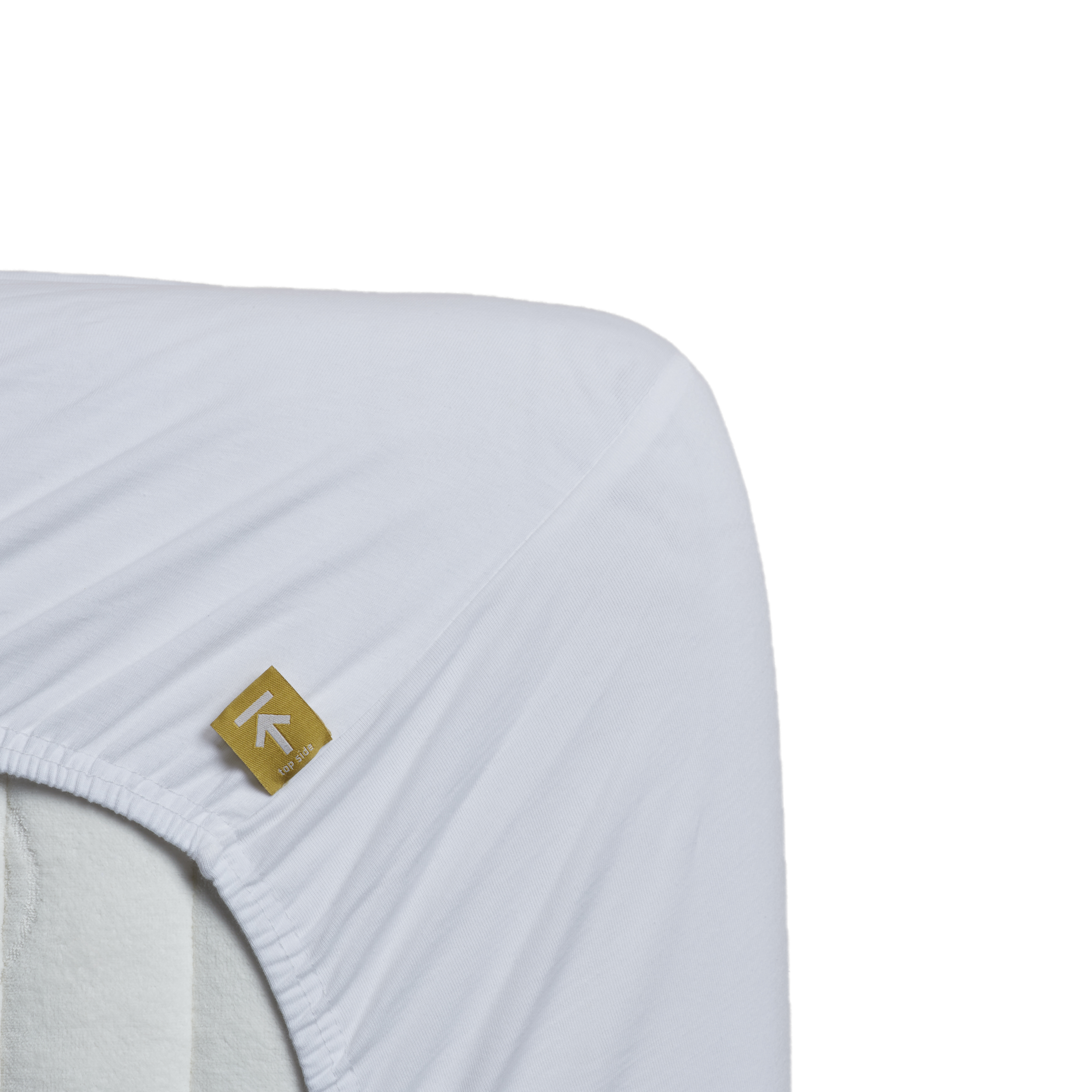 Beddinghouse Hoeslaken Jersey Wit 90x200/220 cm Katoen