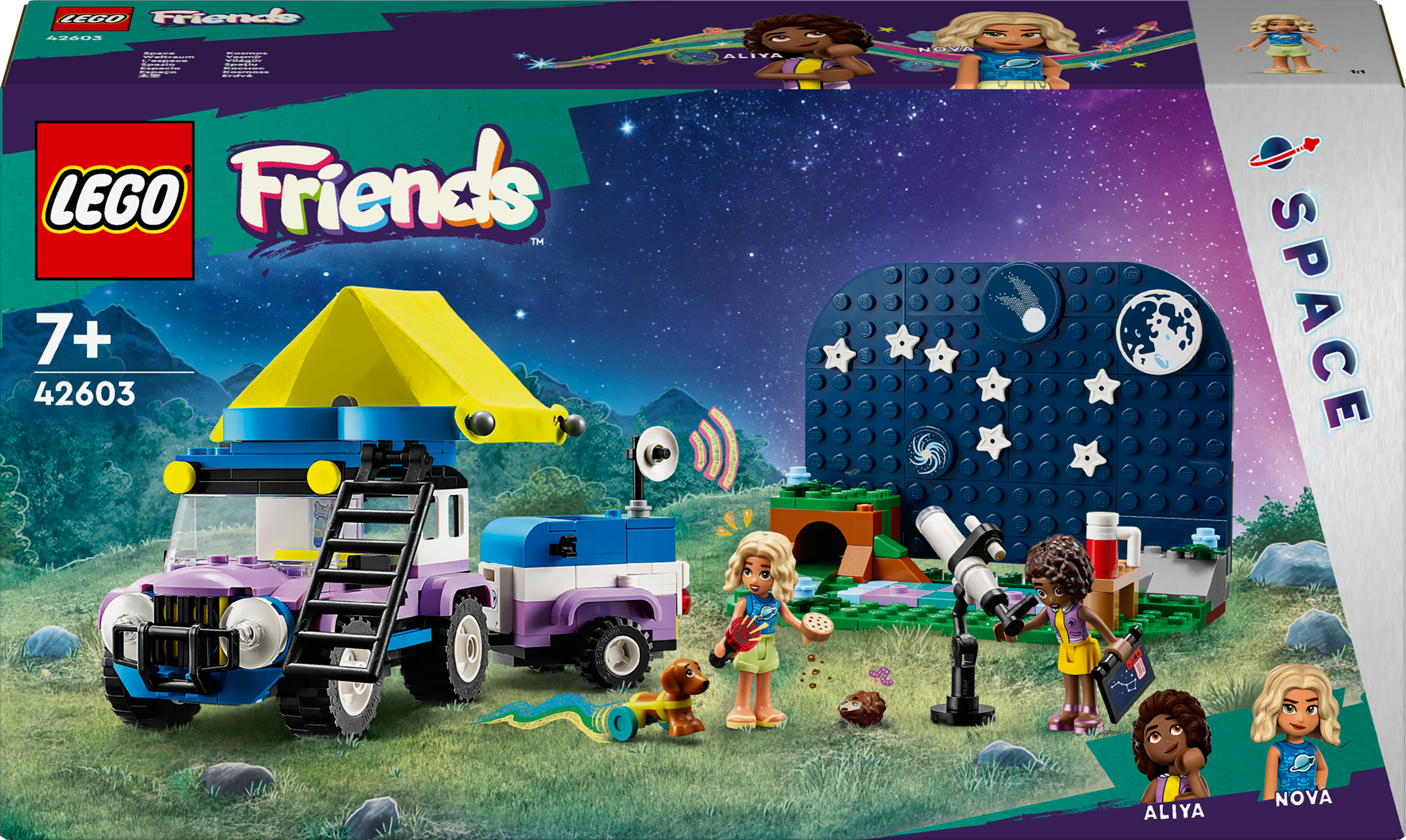 LEGO Friends 42603 Astronomisch kampeervoertuig