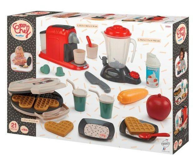 Ecoiffier 100% Chef Keukenapparaten 24 delig