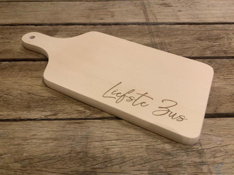 Dotti Broodplank met Opschrift Voor de Liefste Zus