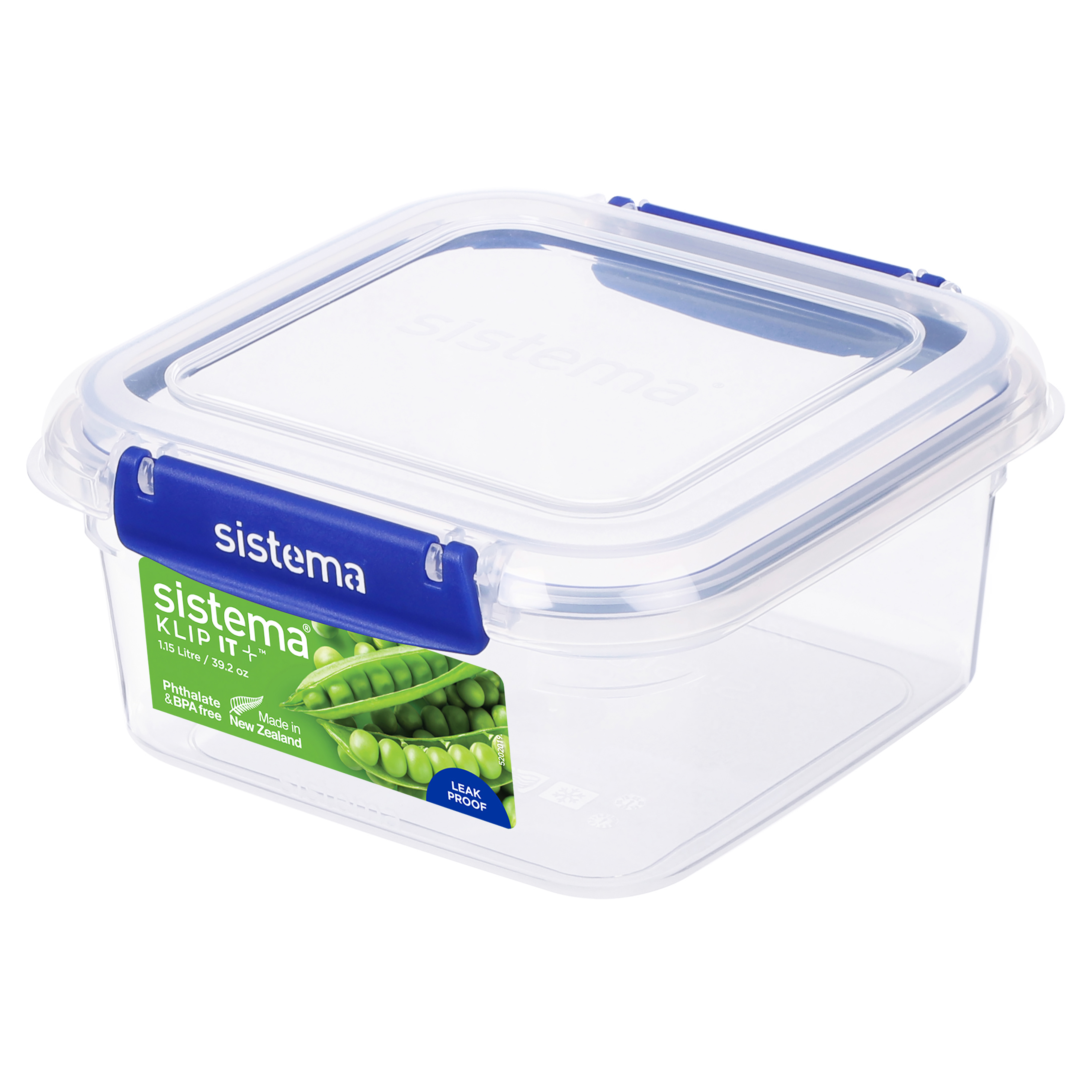 Sistema Klip It + Voorraaddoos 1.15l met Clips - 16x15.7x8 cm