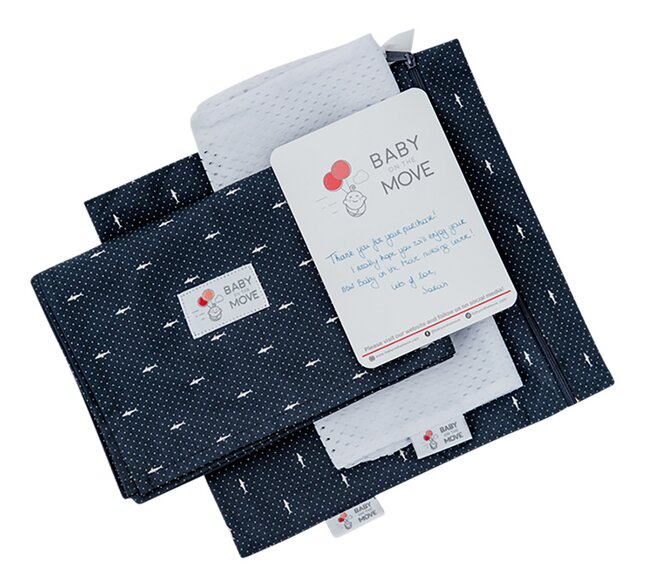 Baby On The Move Nursing Cocoon Deep Blue