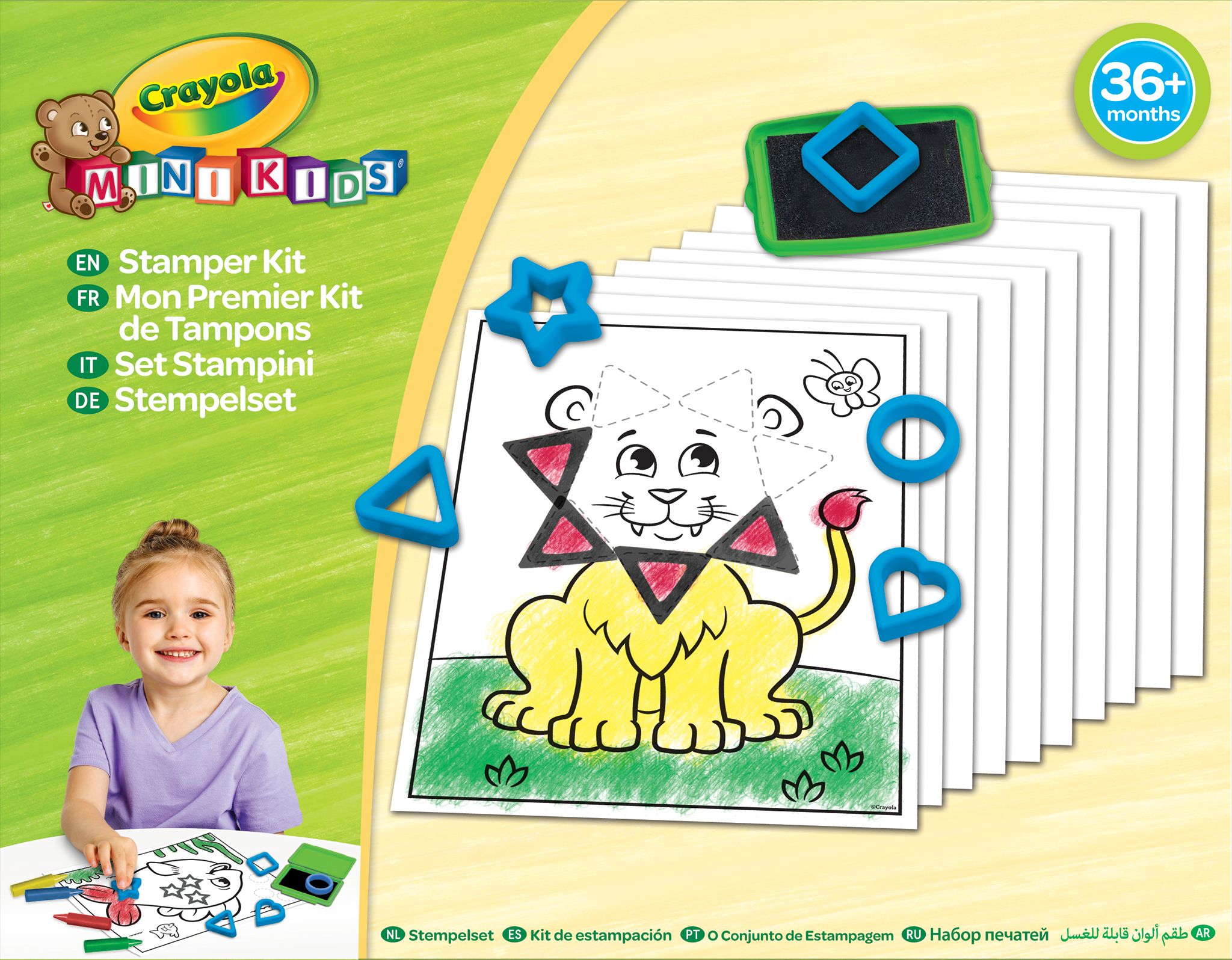 Crayola Mini Kids Stempelset