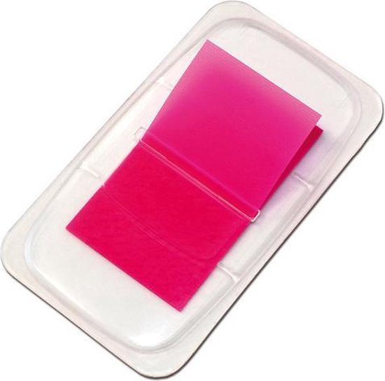 Info Flags 25x43mm Rose 50st