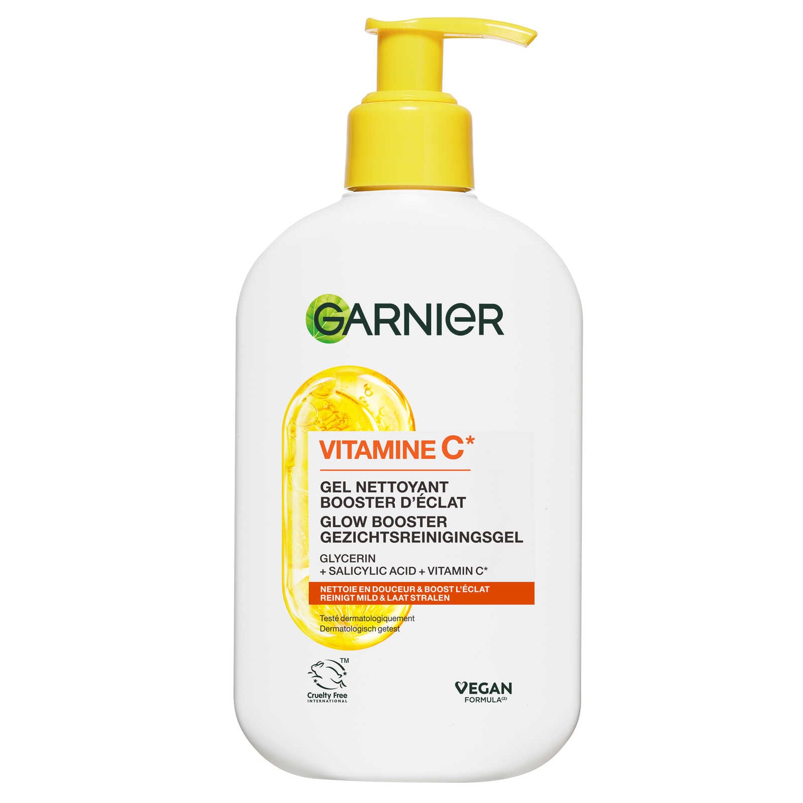 Garnier SkinActive Gezichtsreinigingsgel Vitamine C Glow Booster 250 ml
