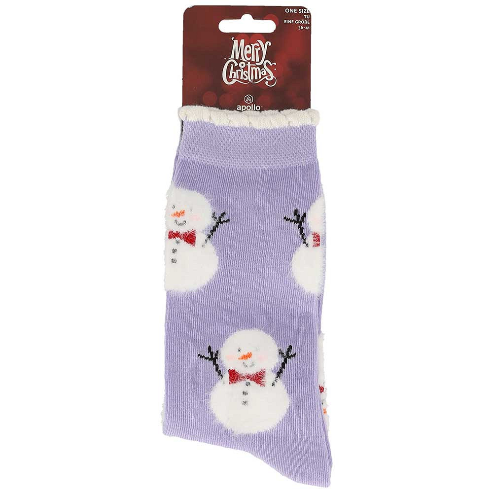 Apollo Sokken Dames X-mas Furry Designs H One Size
