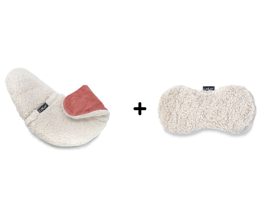 Kipkep Warmtekussen Lexie + Woller Teddy Dusty Clay