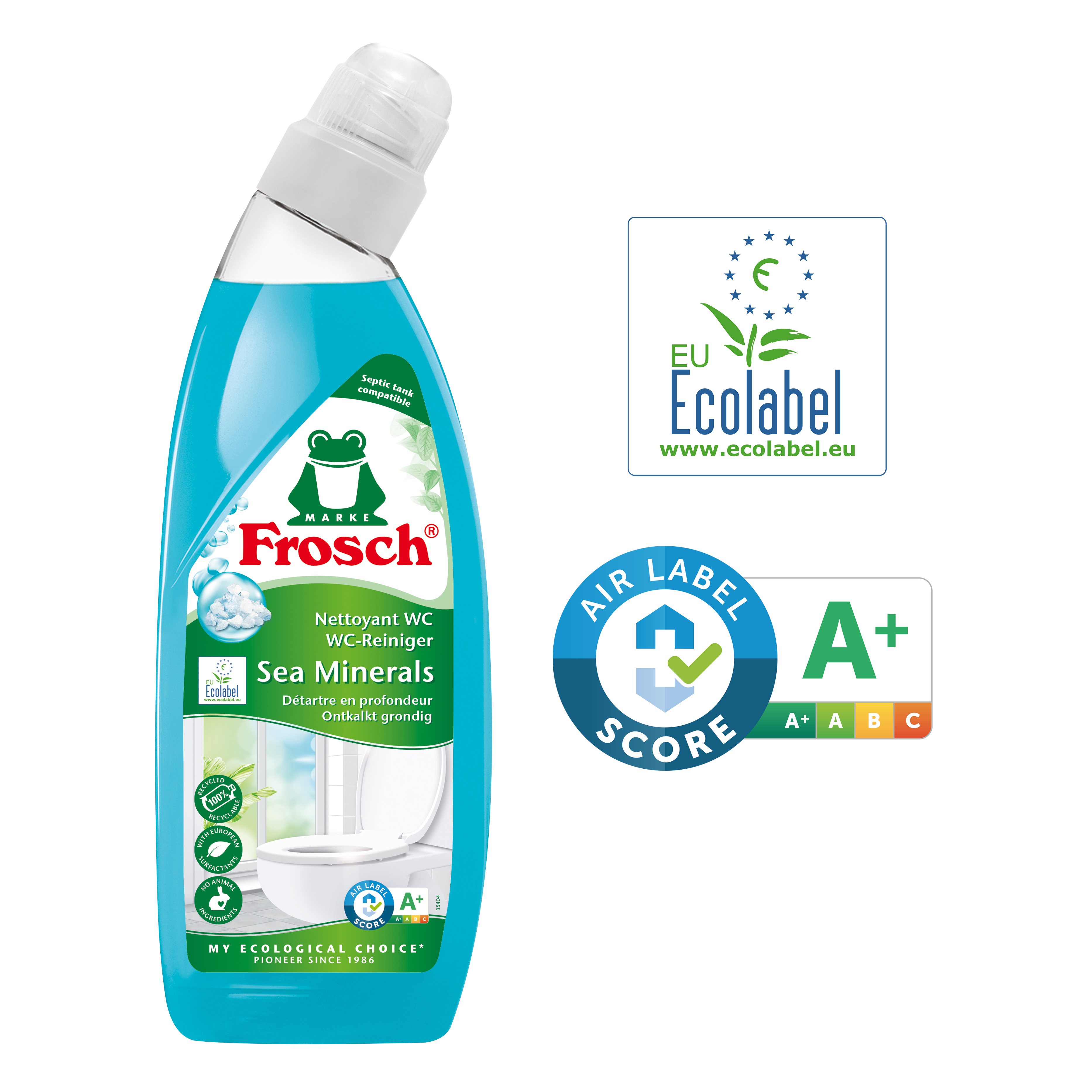 Frosch Toiletreiniger 750 ml - Sea Minerals