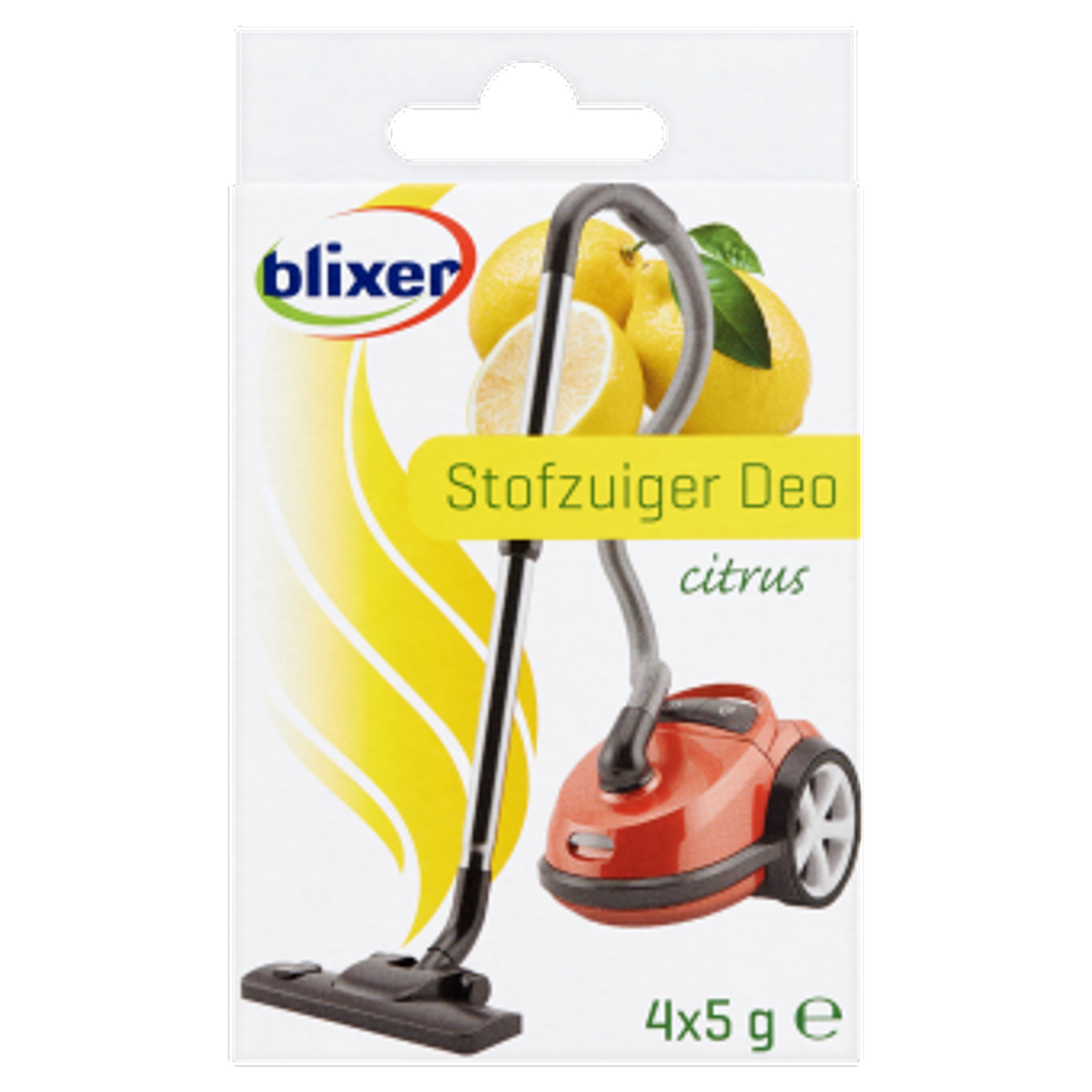 Blixer Stofzuiger Deo - Citrus 4X5 gram