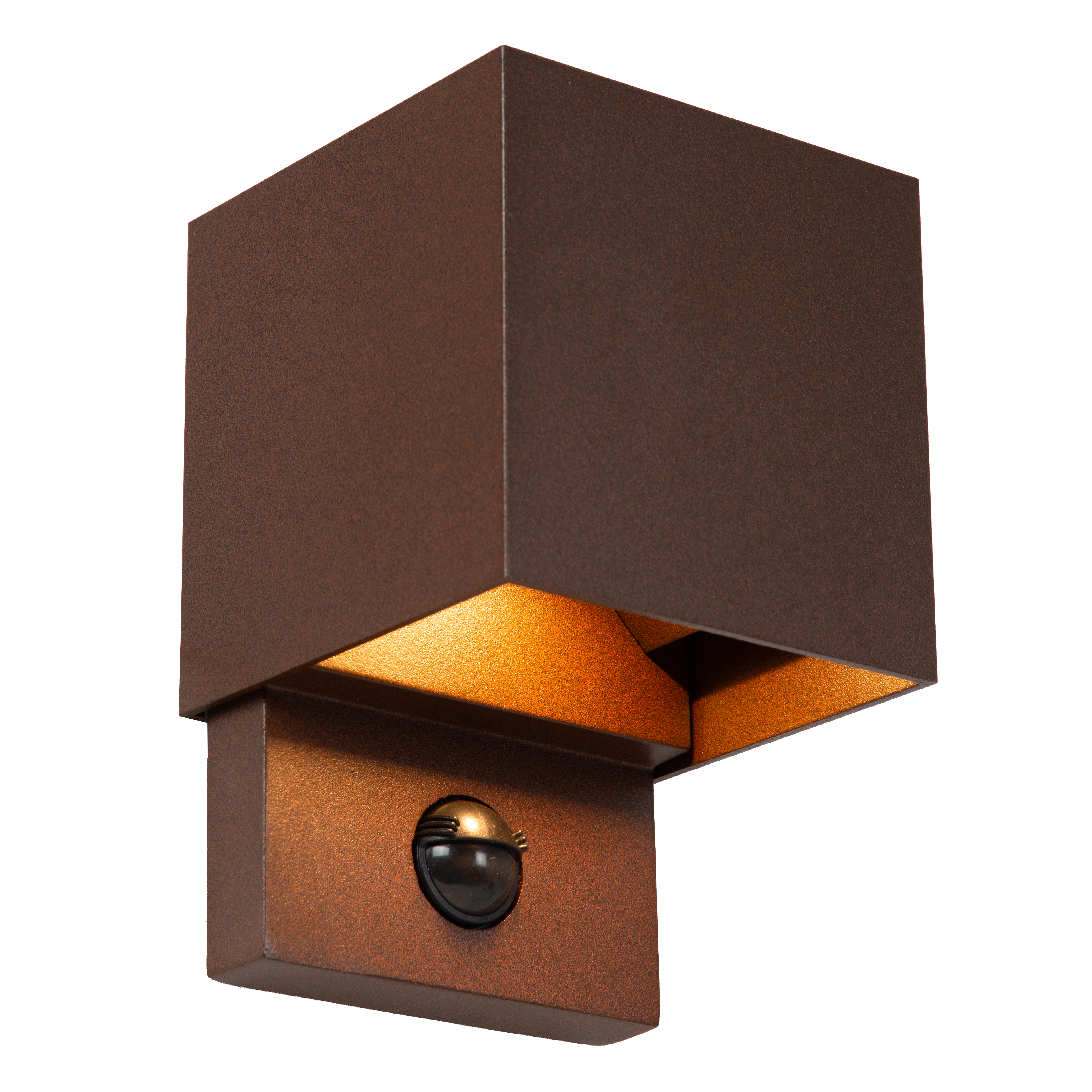Lucide Tadzio Wandlamp Buiten Vierkant Roest 7W 2700/4000K