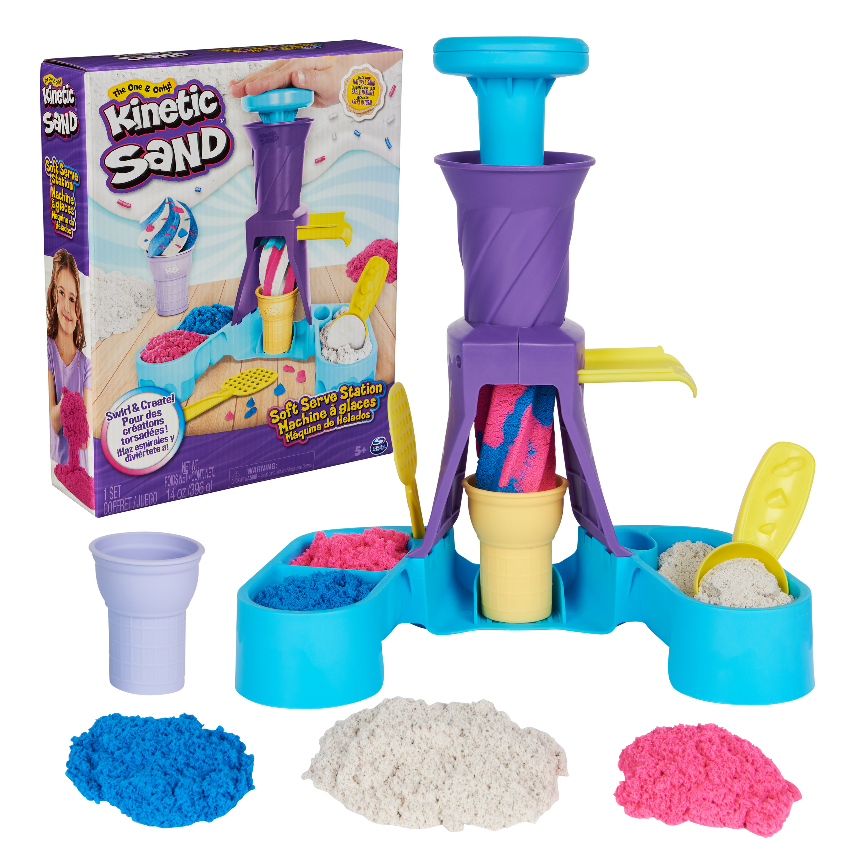Kinetic Sand, Soft Serve Station