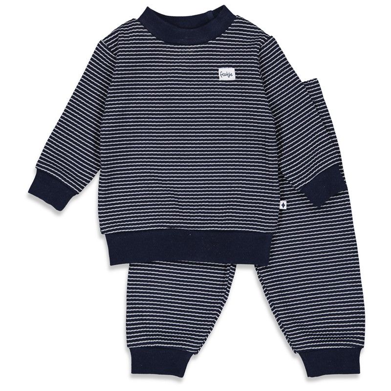 Feetje Wafelpyjama Kids Royal Blue