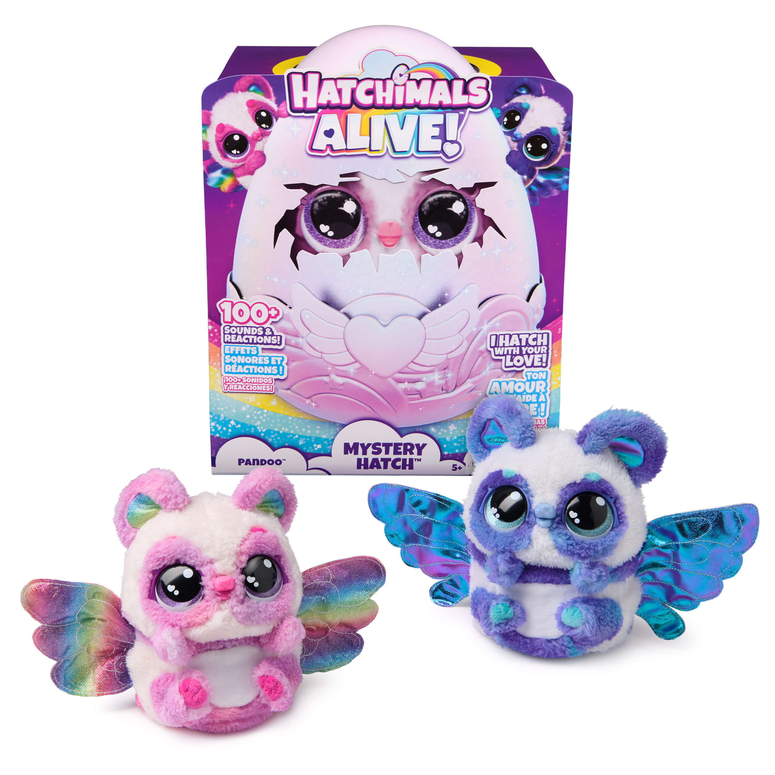 Hatchimals Alive Secret Hatch Big Egg, Pandoo 
