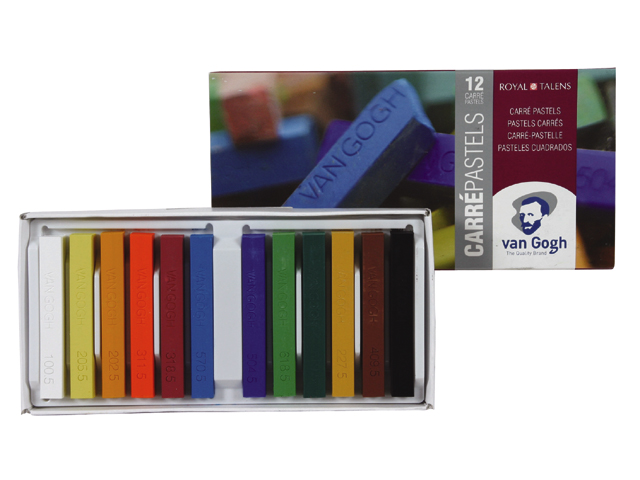 VAN GOGH Carre Pastels Startset - 12 stuks