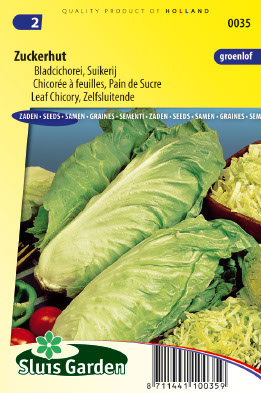 Bladcichorei / Groenlof Zuckerhut Zelfsluitende 1 g BLAD-, STEEL- EN GE
