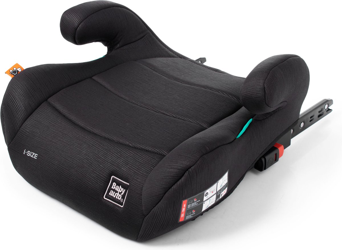 Babyauto Autostoelverhoger Nauna I-size Zwart - 125-150 cm