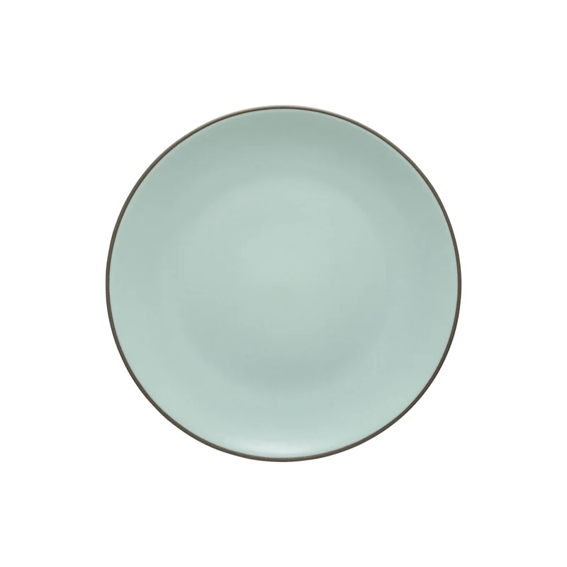 Costa Nova Plat Bord Stacked Organic Hemelsblauw 27cm - Aardewerk