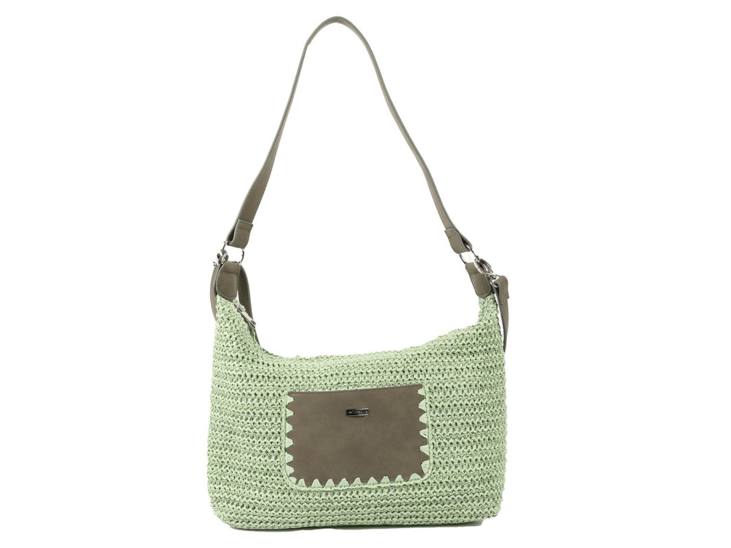 Les Tropeziennes Schoudertas Enoha Groen 13x18x5 cm