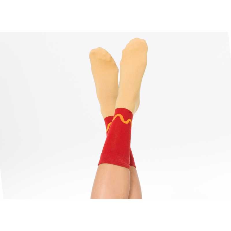 Eat My Socks Sokken Hot Dog - One Size