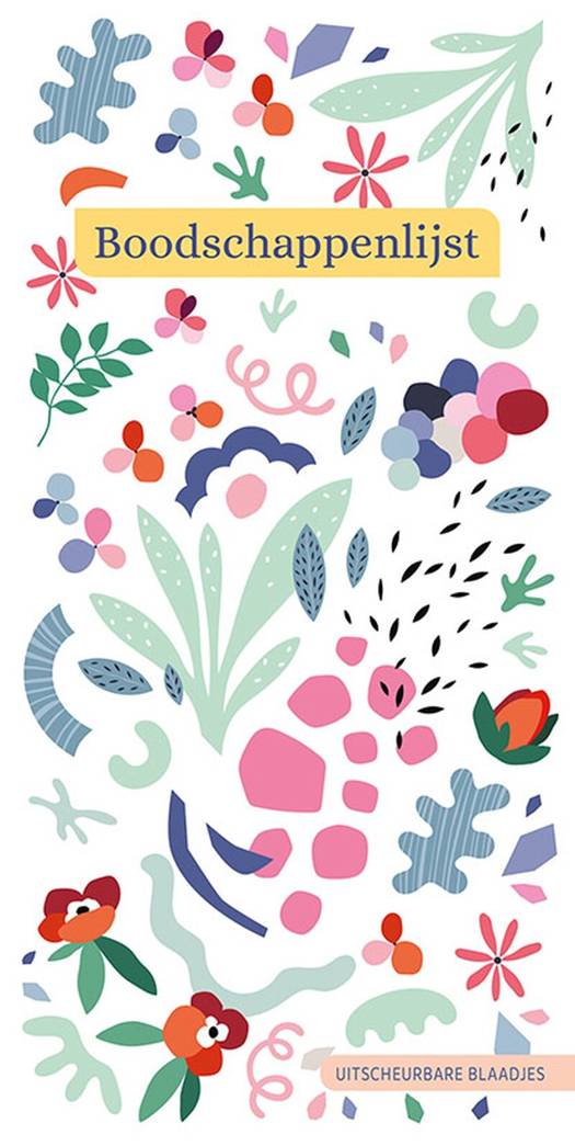 Paperstore Boodschappenlijst In Bloom