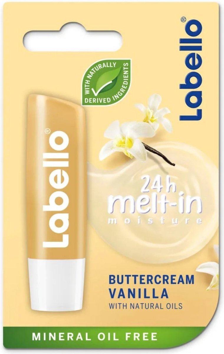 Labello Lipbalsem Vanille Butter Cream 4.8 g - 5.5 ml