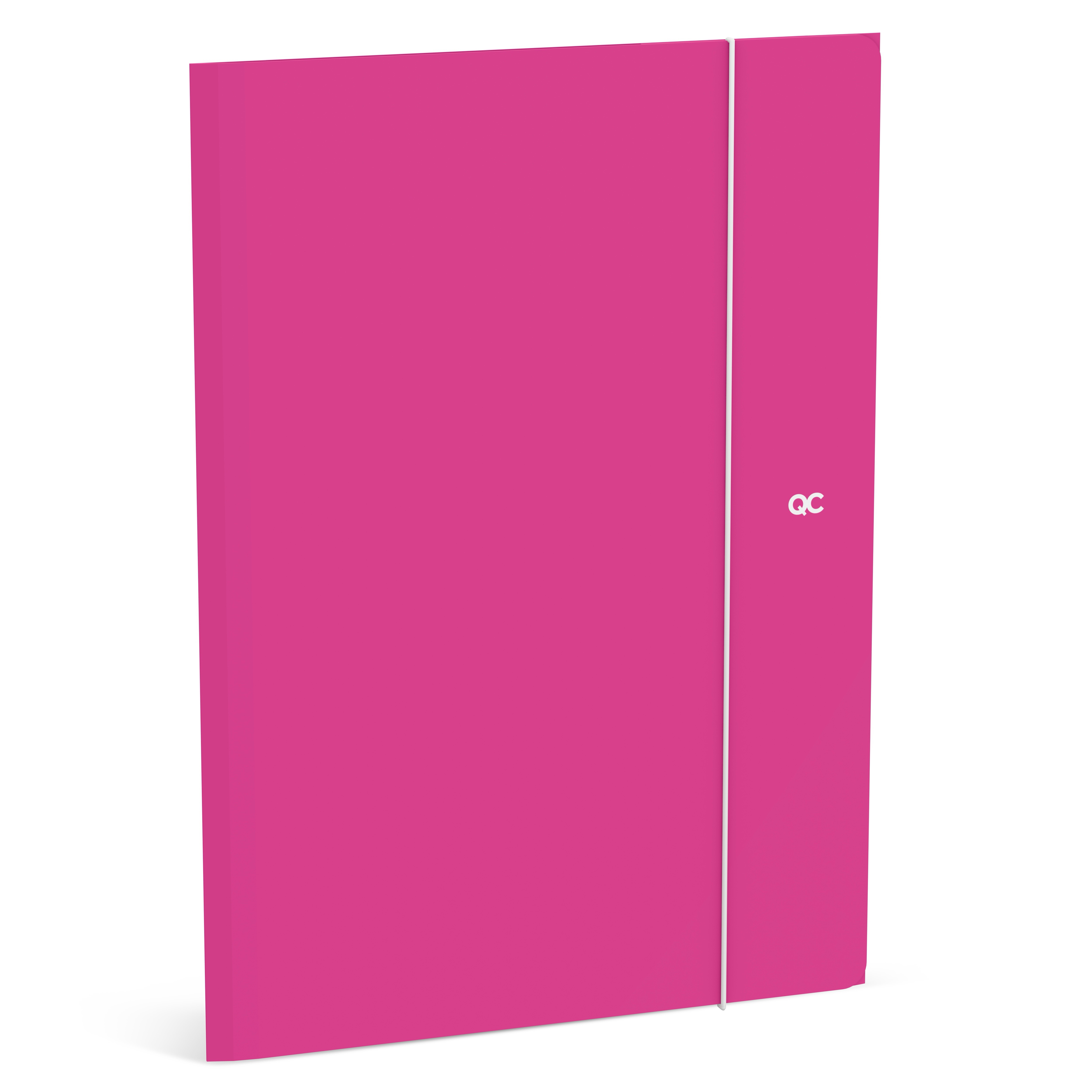 Quattro Colori Colour Elastomap A4 PP Fuchsia
