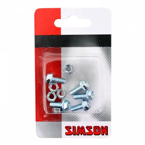 Simson Spatbordboutjes M5-12 5 stuks op blister