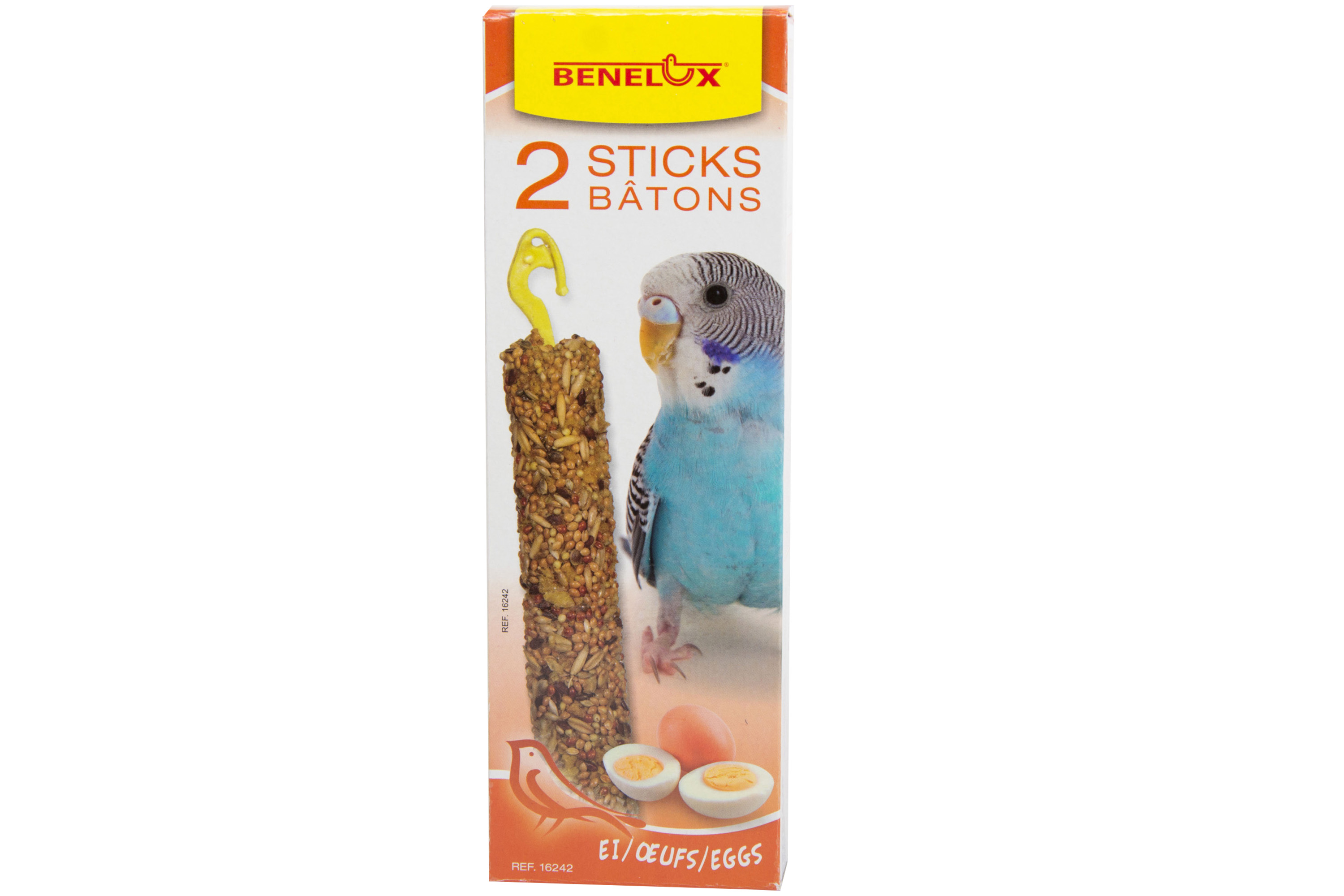 Benelux Zaadstick voor Parkieten met Ei - 1 stuk